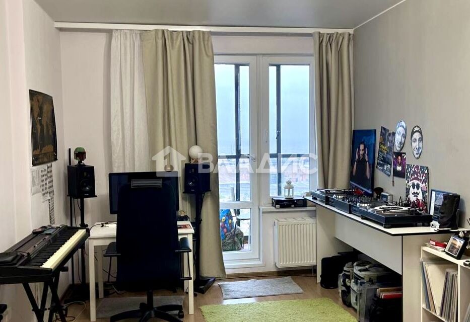Продаётся 1-комнатная квартира, 46.8 м²