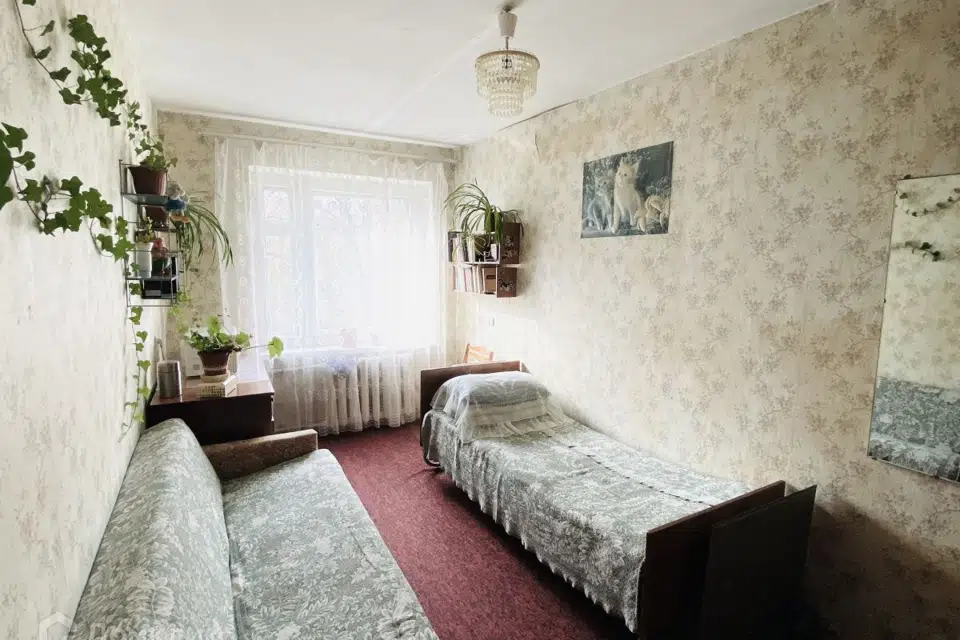 Продаётся 3-комнатная квартира, 66.2 м²