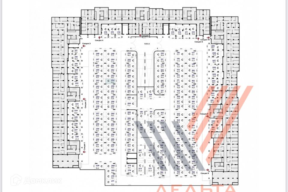 Продаётся машиноместо, 14.3 м²