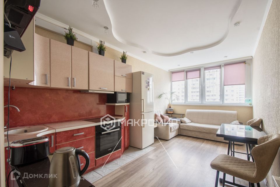 Продаётся 1-комнатная квартира, 39.9 м²