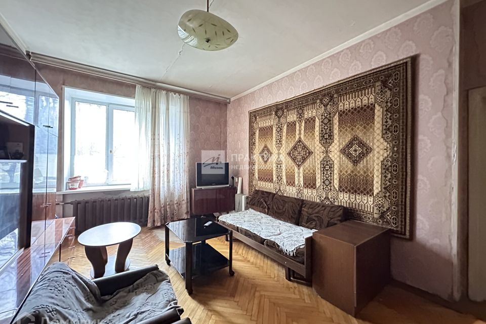 Продаётся 1-комнатная квартира, 46.3 м²
