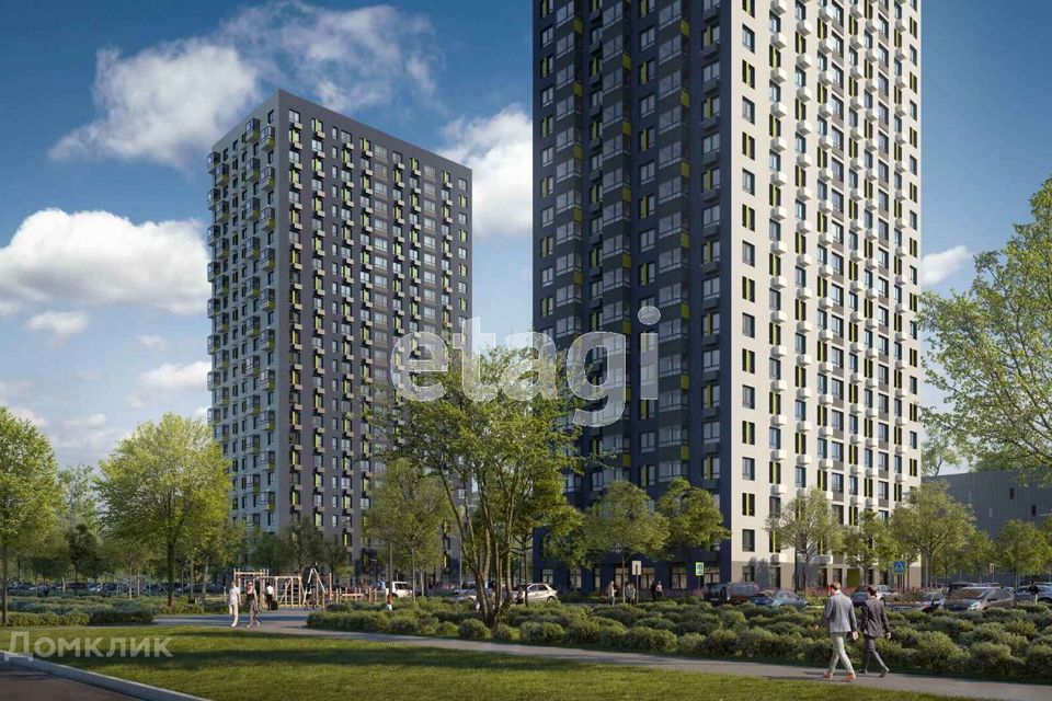 Продаётся 2-комнатная квартира, 55.4 м²