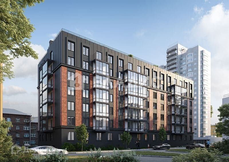 Продаётся 1-комнатная квартира, 51.6 м²