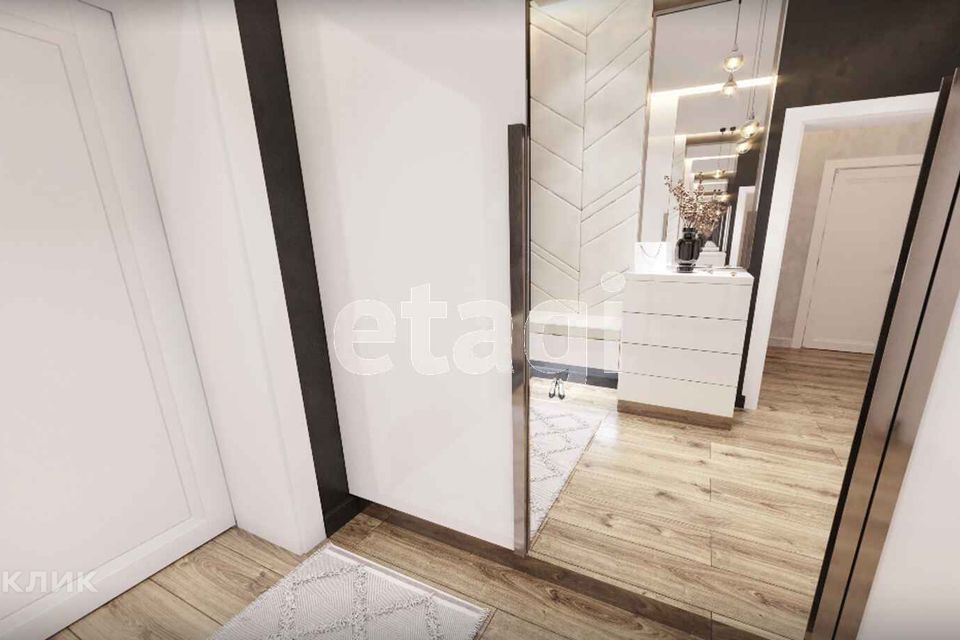 Продаётся 1-комнатная квартира, 61.7 м²