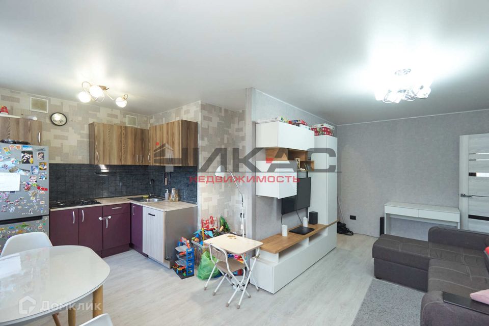 Продаётся 2-комнатная квартира, 43.6 м²