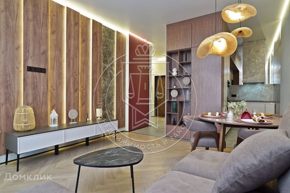 Продаётся 2-комнатная квартира, 51.9 м²