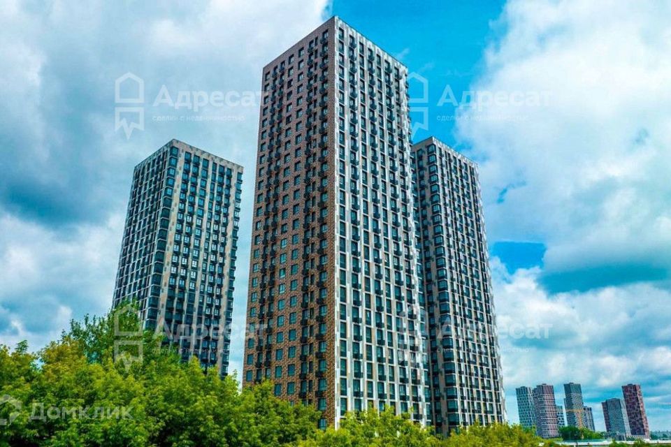 Продаётся 2-комнатная квартира, 55.43 м²
