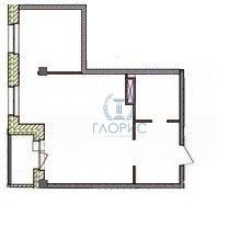 Продаётся 2-комнатная квартира, 48.17 м²