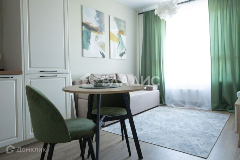 Продаётся 1-комнатная квартира, 33.4 м²