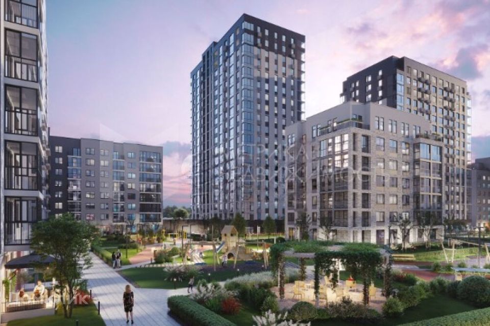 Продаётся 1-комнатная квартира, 39 м²