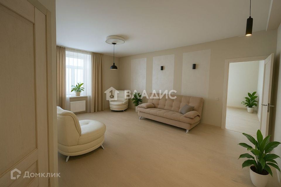 Продаётся 2-комнатная квартира, 56.7 м²