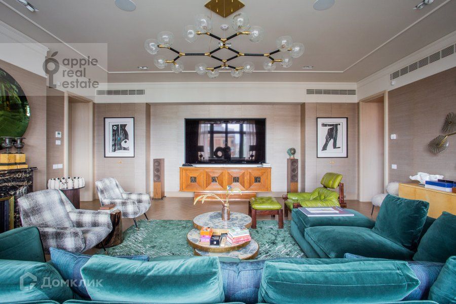 Сдаётся 6-комнатная квартира, 433 м²