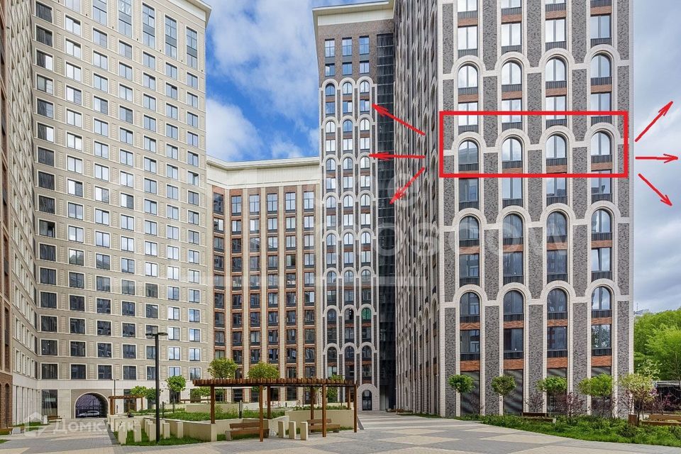 Продаётся 3-комнатная квартира, 95.1 м²