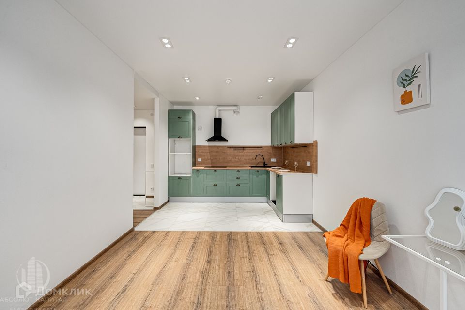 Продаётся 3-комнатная квартира, 56.6 м²