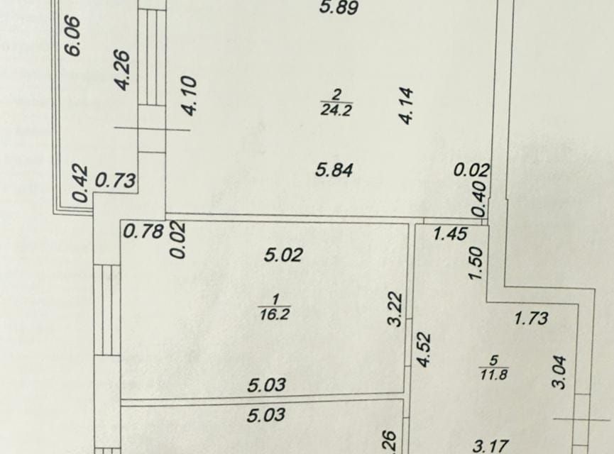 Продаётся 2-комнатная квартира, 71.8 м²