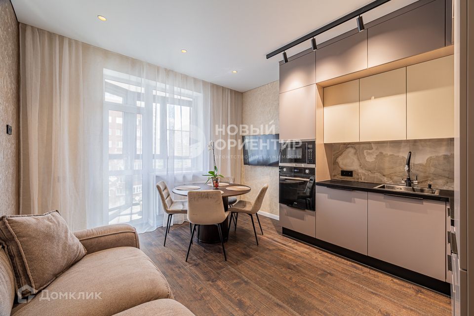 Продаётся 1-комнатная квартира, 46.6 м²