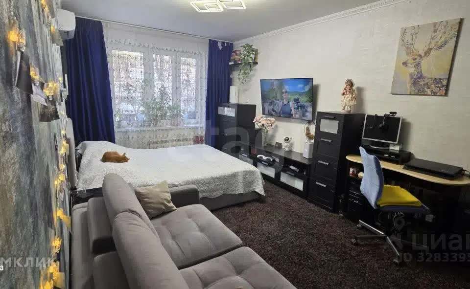 Продаётся 1-комнатная квартира, 31.9 м²