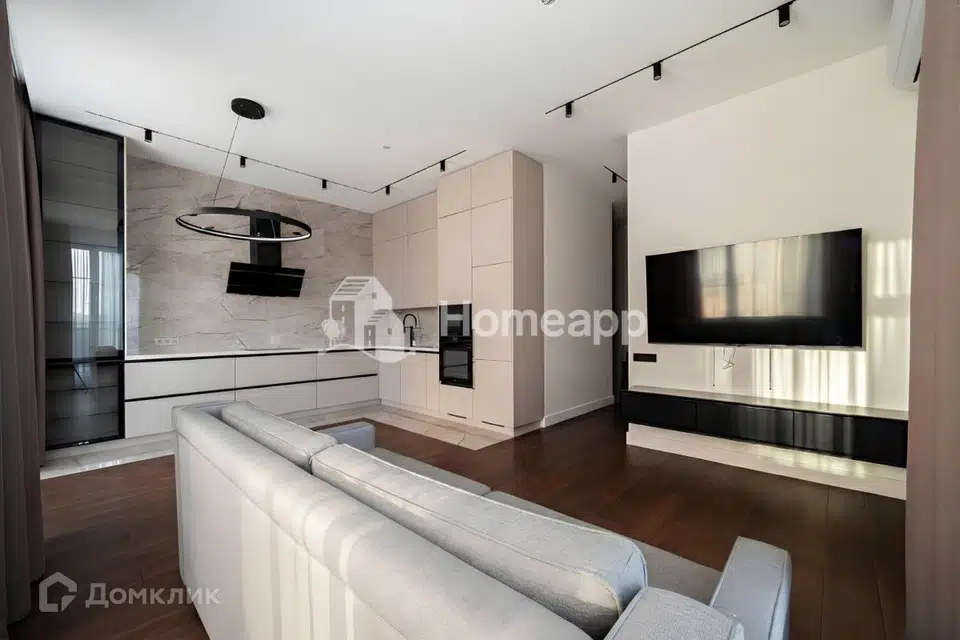 Продаётся 2-комнатная квартира, 63.4 м²