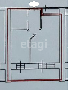 Продаётся 1-комнатная квартира, 31.2 м²