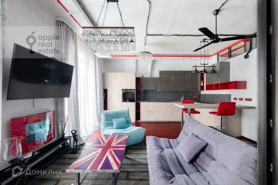 Сдаётся 1-комнатная квартира, 60 м²