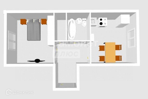 Продаётся 10-комнатная квартира, 40.7 м²