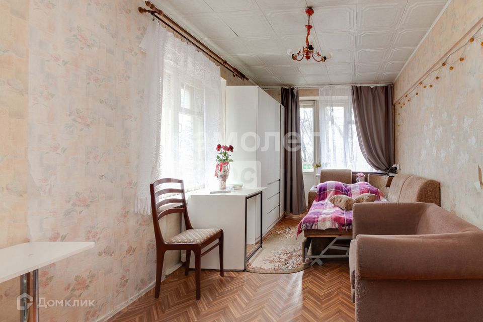 Продаётся 2-комнатная квартира, 40.6 м²