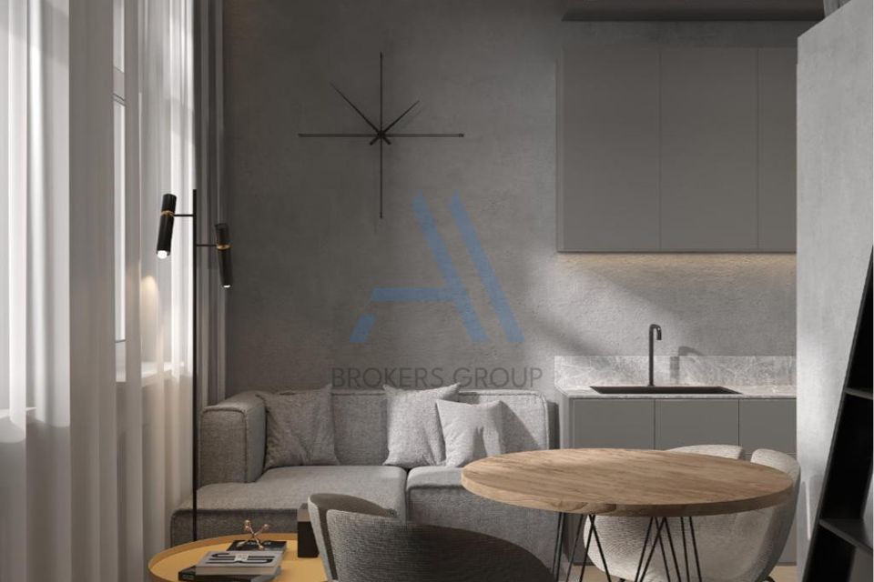 Продаётся студия, 20.6 м²