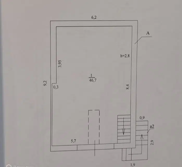 Продаётся гараж, 151.3 м²