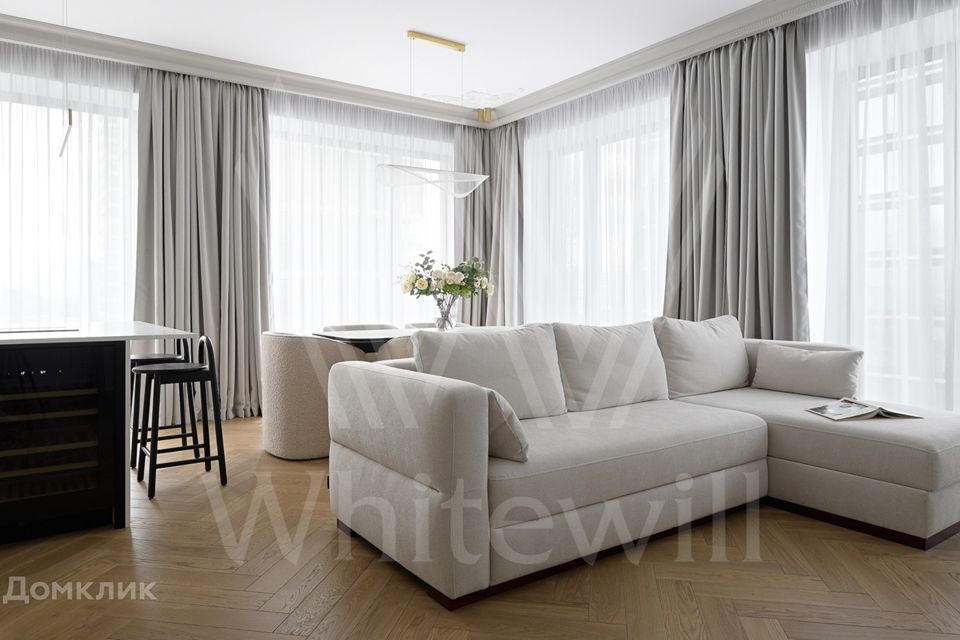 Продаётся 3-комнатная квартира, 91 м²