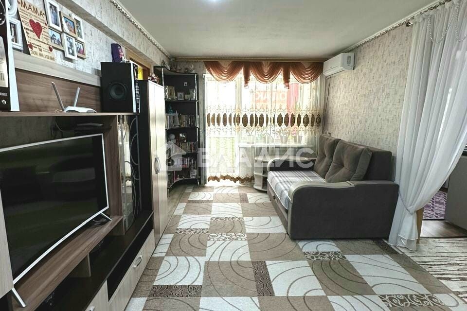 Продаётся 2-комнатная квартира, 45.3 м²