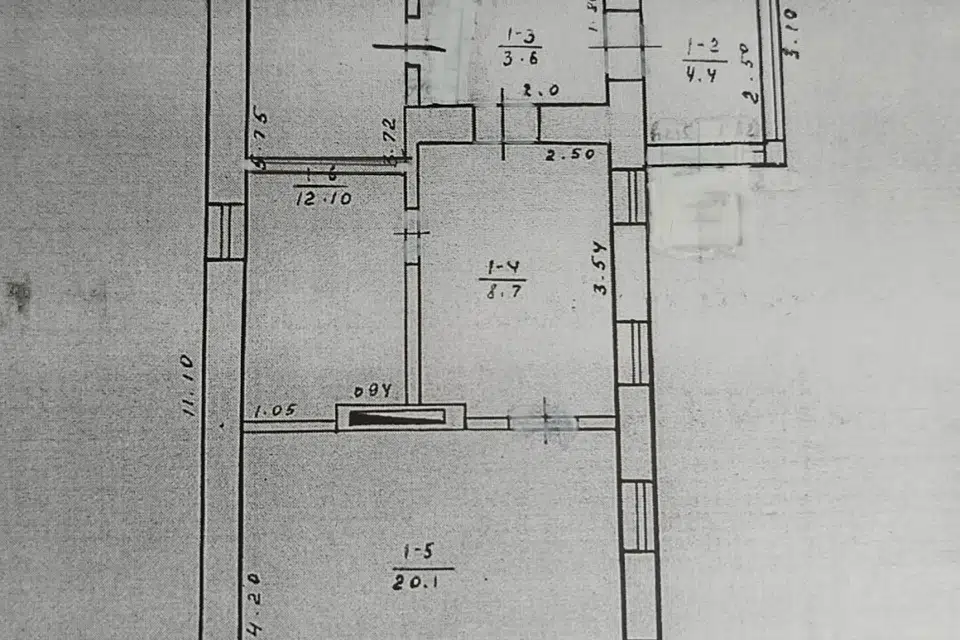 Продаётся 1-этажный дом, 63 м²