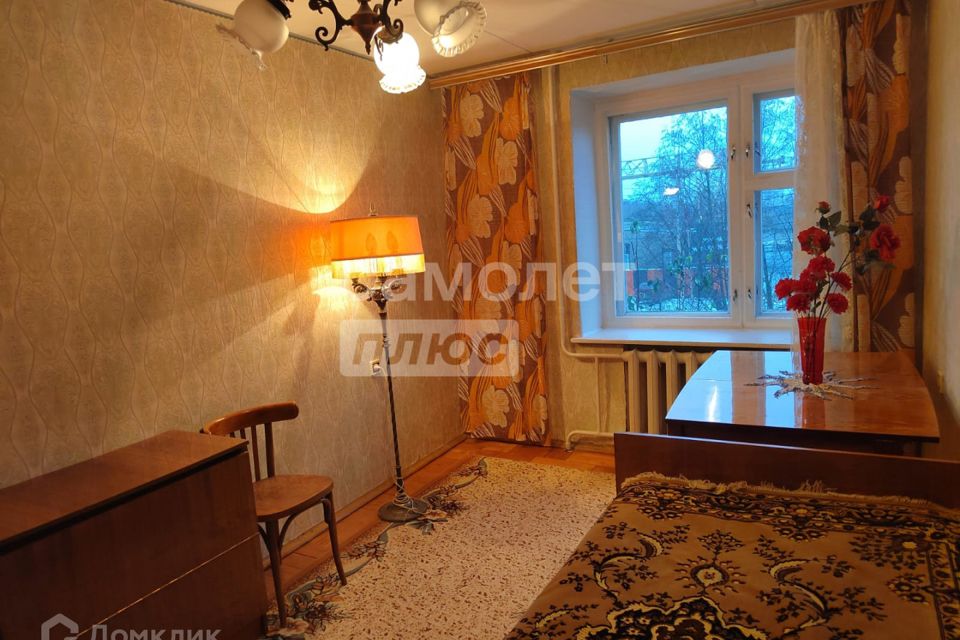 Продаётся 3-комнатная квартира, 59.2 м²