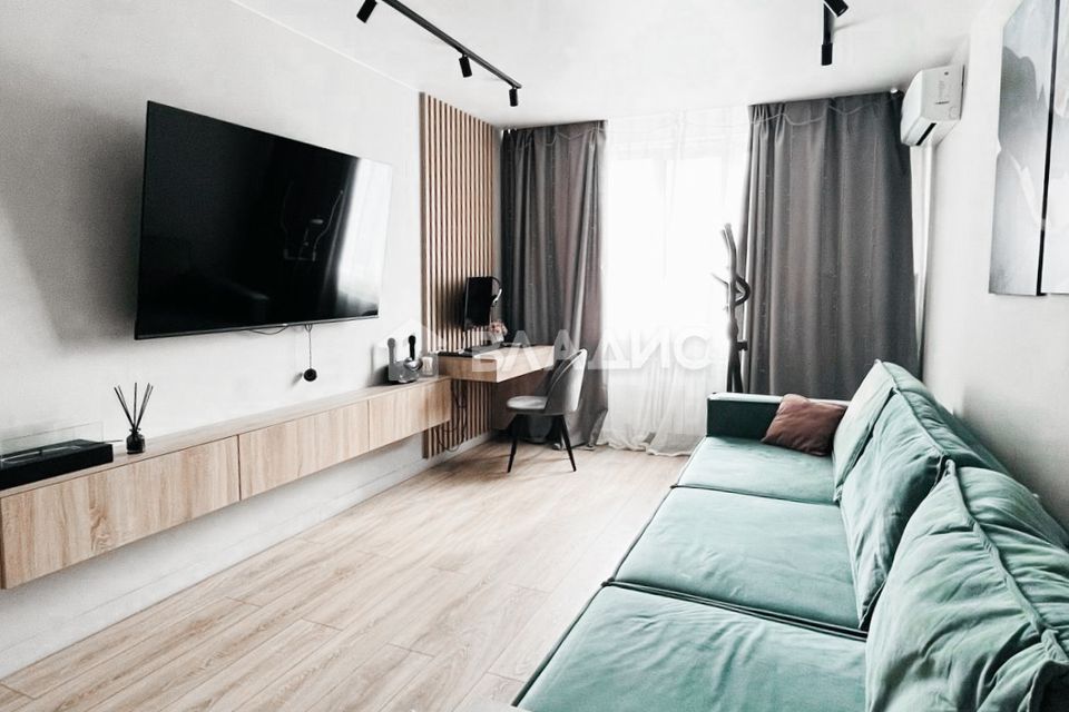 Продаётся 1-комнатная квартира, 41.5 м²