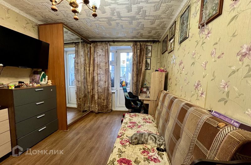 Продаётся 2-комнатная квартира, 43.1 м²