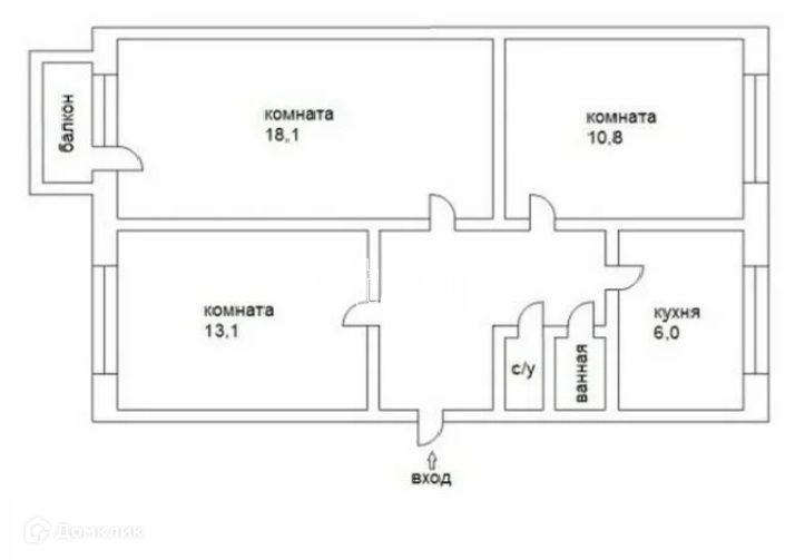 План схема 3 х комнатной квартиры фото 9