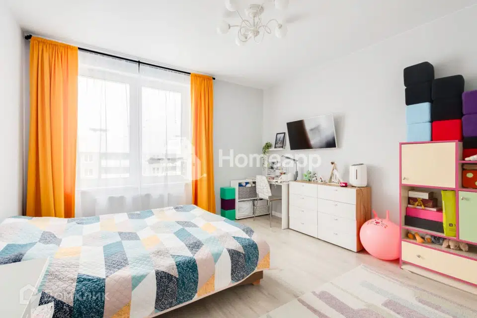 Продаётся 2-комнатная квартира, 60 м²
