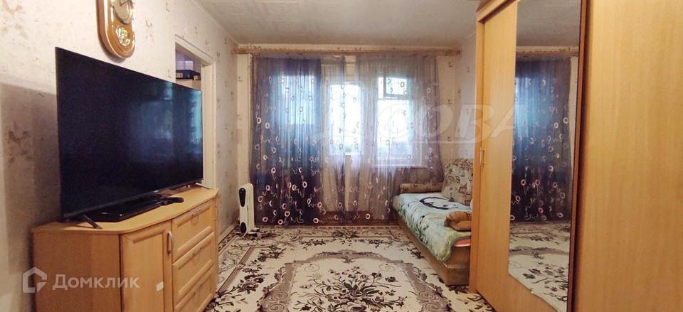 Продаётся 3-комнатная квартира, 47.4 м²