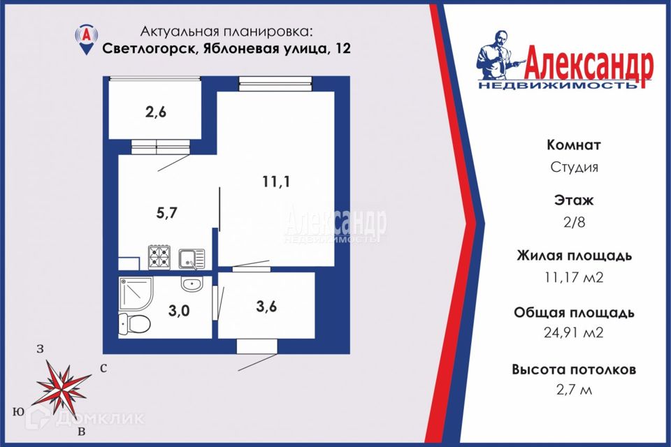 Купить Студию В Калининградской Области Недорого