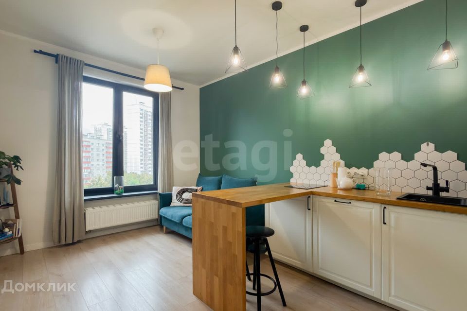 Продаётся 1-комнатная квартира, 39.3 м²