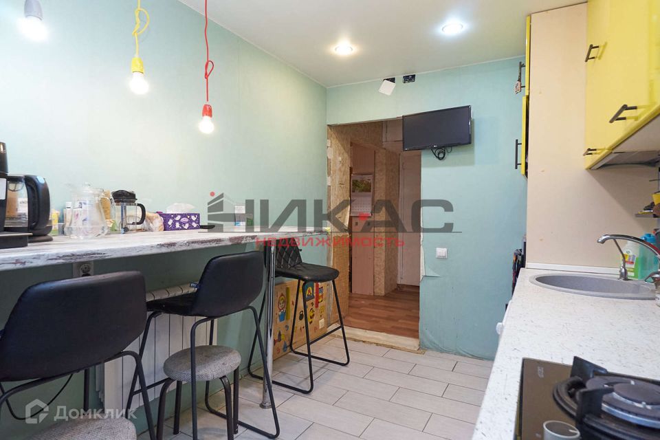 Продаётся 2-комнатная квартира, 42.8 м²