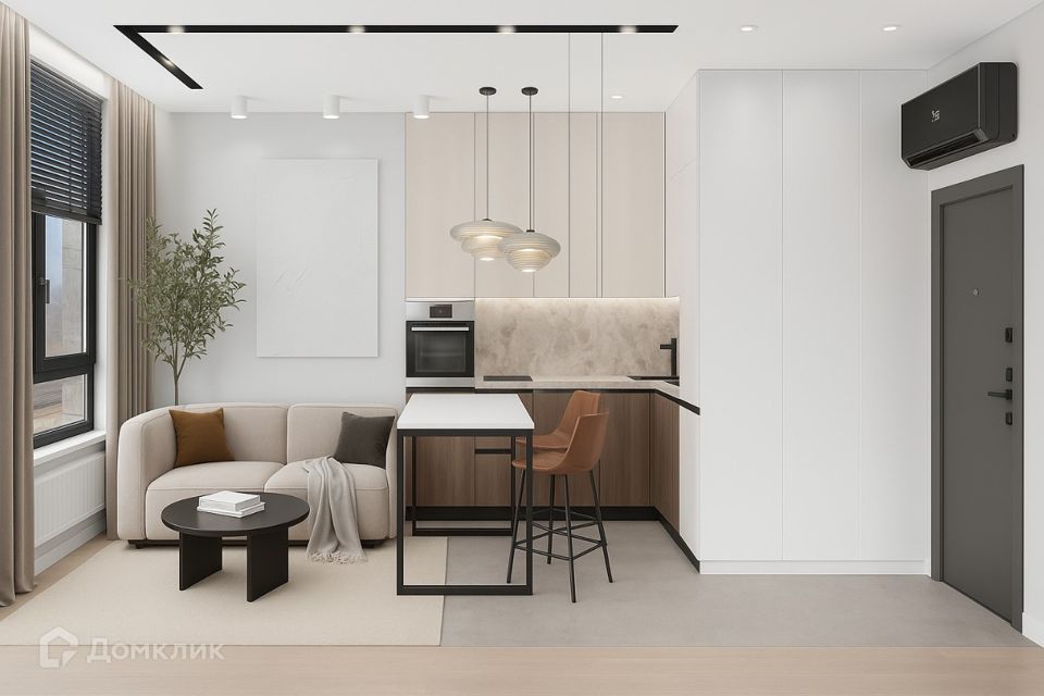Продаётся 1-комнатная квартира, 36.5 м²