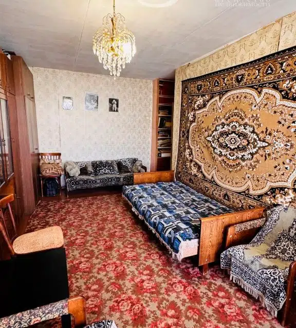 Продаётся 2-комнатная квартира, 46.6 м²