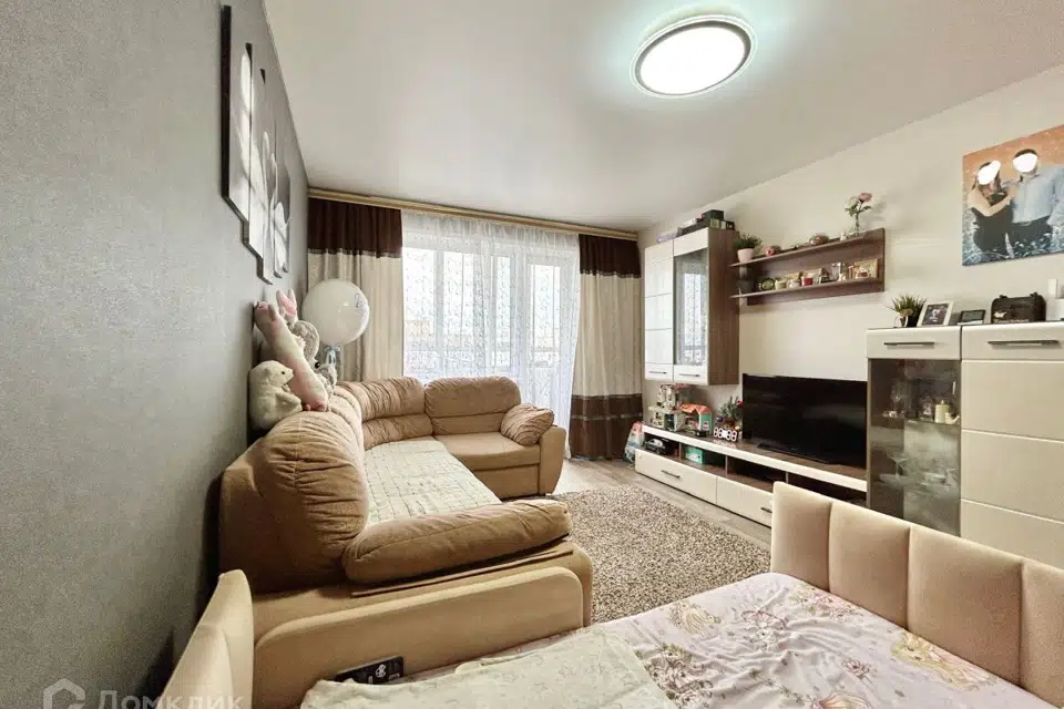 Продаётся 1-комнатная квартира, 38.7 м²