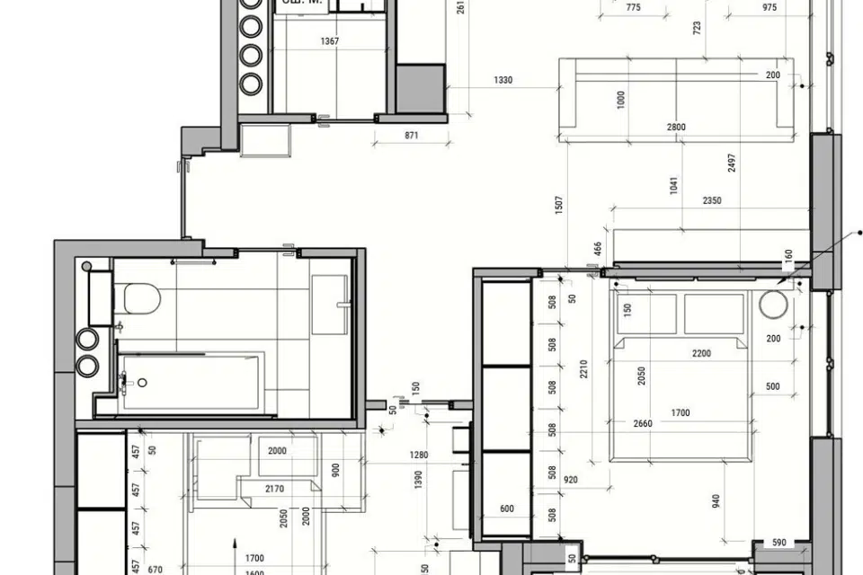 Продаётся 2-комнатная квартира, 65 м²