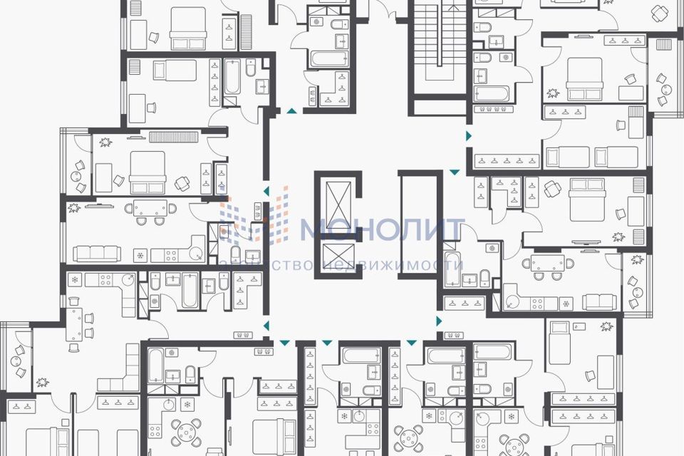 Продаётся 3-комнатная квартира, 93.8 м²