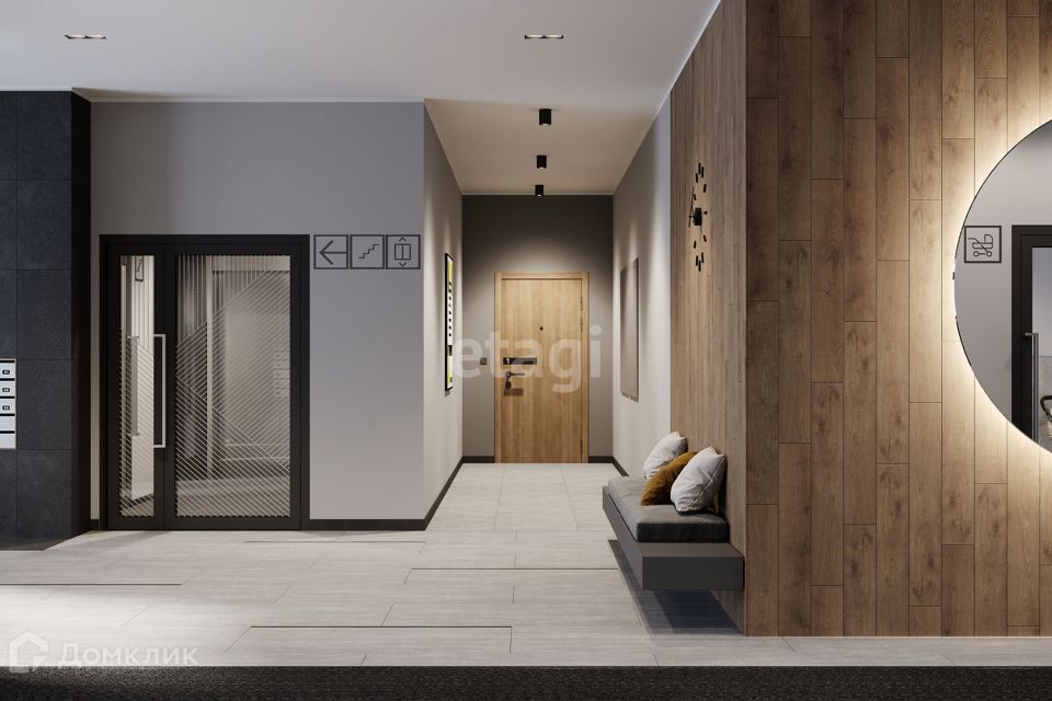 Продаётся 1-комнатная квартира, 40.6 м²