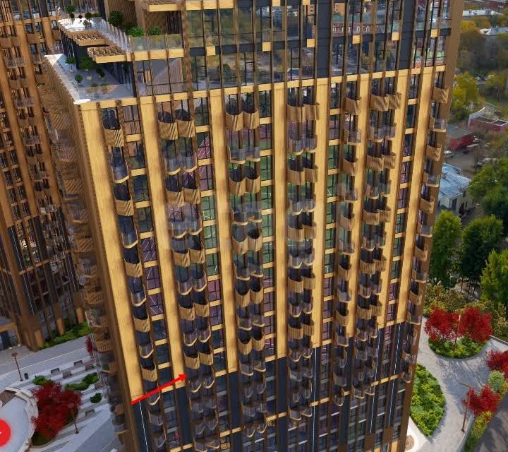 Продаётся 1-комнатная квартира, 44.7 м²