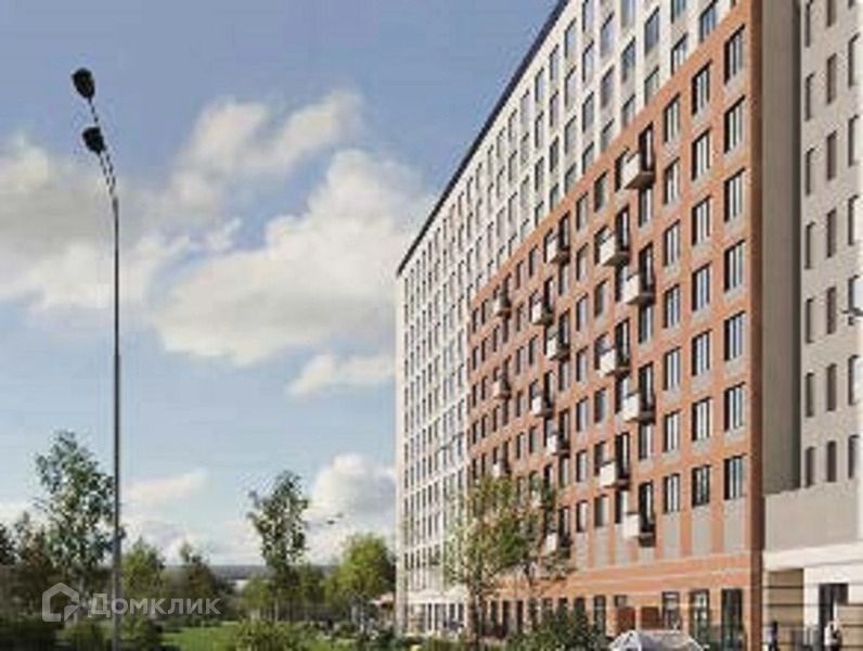 Продаётся 2-комнатная квартира, 57.36 м²