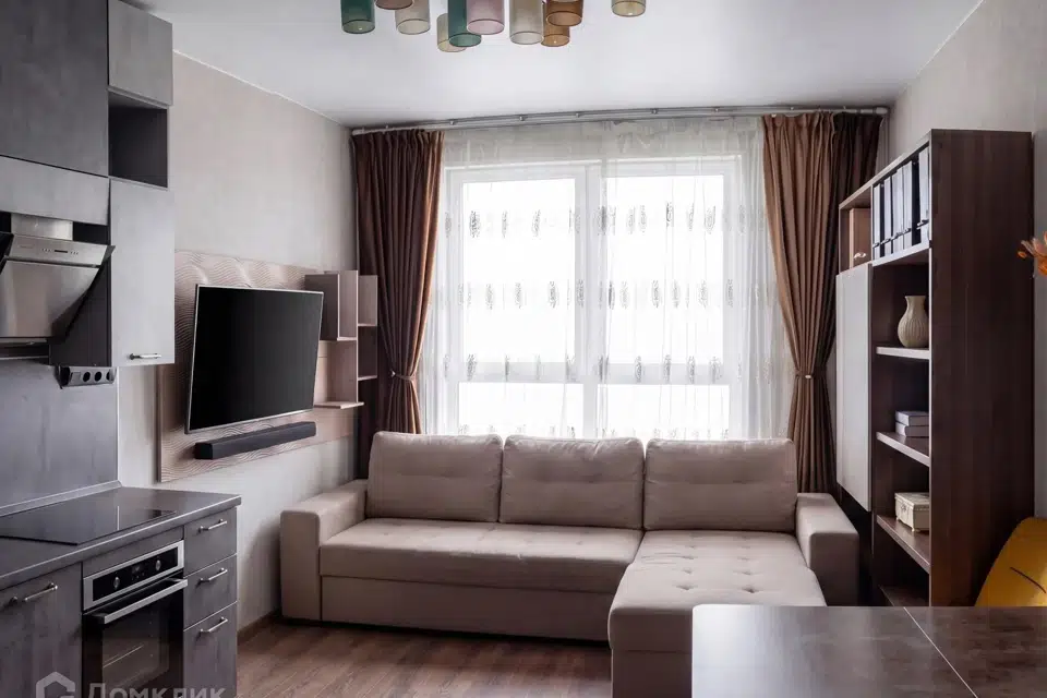 Продаётся 1-комнатная квартира, 38.3 м²