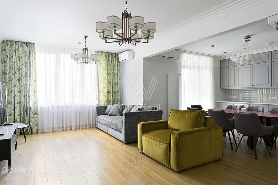 Сдаётся 4-комнатная квартира, 115 м²